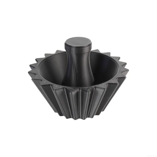 Soporte de filtro de café para soporte de goteo de origami, para estabilizador de papel de filtro V60, para herramienta de preparación de polvo de cono PETG, accesorio de café (negro)