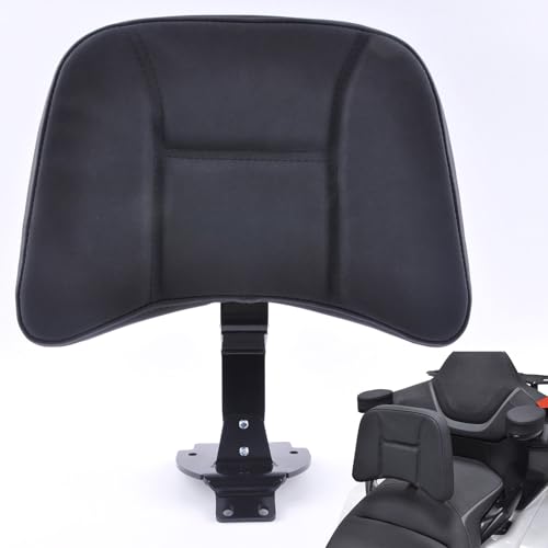 Panical Motorcycle for Honda 2018-2025 GoldWing GL1800 F6B Accessories Seat Middle Backrest H Pattern Nubuck Leather Large size (Fixed backrest)