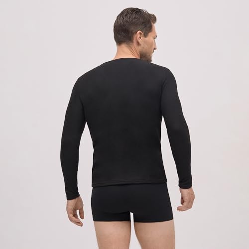 YSABEL MORA Camiseta Térmica Hombre Extra Warm Protección Superior contra el Frío Interior Afelpado Confort Ideal Actividades al Aire Libre Climas Fríos Corte Ajustado Libertad de Movimiento