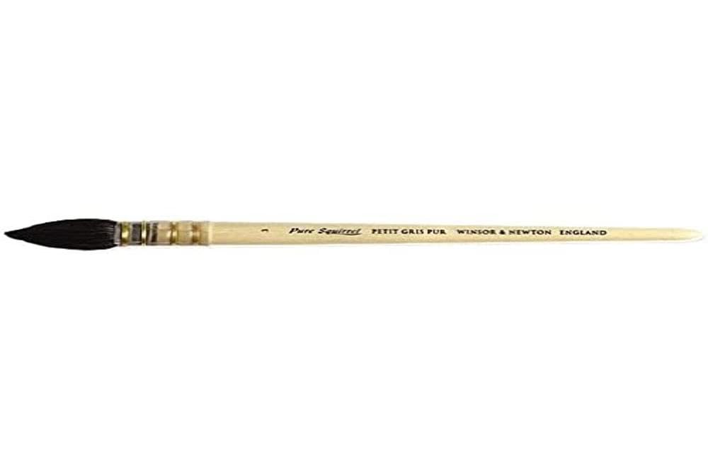 Winsor Newton – Pincel redondo, tamaño 6, pelo de ardilla