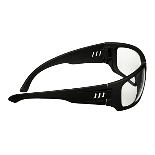 Image of Maxim 3M Elite 1000 Series, MXE1001SGAF-BLK, Black Frame, Scotchgard Anti-Fog Coating, Clear AF-AS Lens