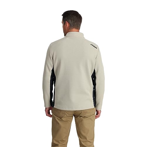 Image of Spyder Men's Bandit Hybrid Full Zip Mid Layer Jacket