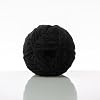 3PCS 3.5oz Chenille Yarn for Blankets Amigurumi: Soft Velvet Baby Yarn Blanket Knitting and Crocheting Bulky 5# Yarn 3 Skeins of 100g (Black)