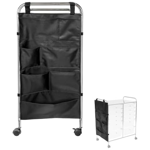 Alickwang Heavy Duty Rolling Cart Side Pocket Cover