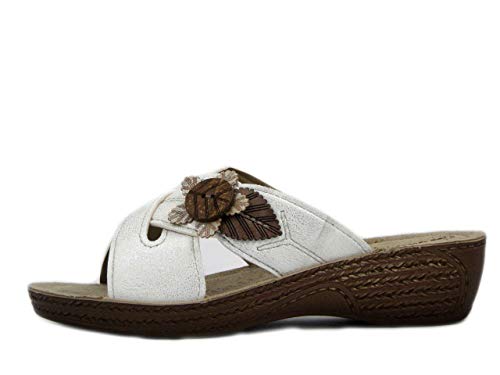 Inblu Ciabatte Donna Zeppa GL-30 Bianco Plantare