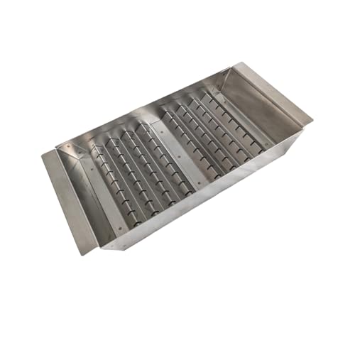 Generic (17-0 inch) Qwik-Char Charcoal and SmokerTray Choose from Multiple Sizes to fit Most Gas Grills. Please Measure Your Grill Grate and Choose The Correct Size Below., stainless