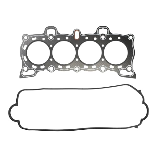 Image of KAX Engine Cylinder Head Gasket Set Compatible with Honda Civic 1988-1995 1.5L, 1988-1991 1.6L, CRX 1988-1991, Civic del Sol 1993-1995 1.5L, Head Gasket Kit, OE# CS9123, HS9123PT, HS9123PT1, HS9123PT2