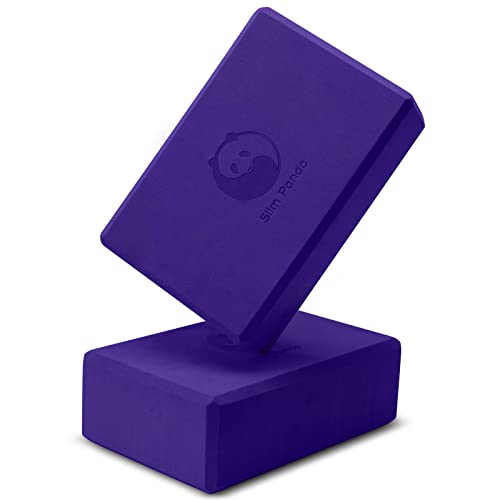 Slim Panda Yoga Blocks Set of 2 & Bag
