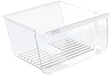 Upgraded 2188656 Crisper Bin (Upper) Compatible with Whirlpool Refrigerator | Fridge Drawers | Kenmore Refrigerator Parts | Whirlpool Shelf Replacement - WP2188656