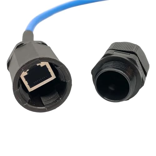 Conector RJ45 M22 para panel: solucione cortes de red con este cable de 25 cm 4