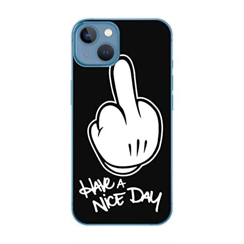 Coque iPhone 14 Plus Have a Nice Day pour égayer vos journées au bureau et en sortie