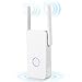 Produktbild MVPower WLAN Repeater,WLAN verstärker mit Steckdose, WiFi Range Extender(Dualband, WAN-Port, WPS Funktiom, AP/Repeater/Router/Bridge Modus) Kompatibel zu gängigen WLAN Geräten
