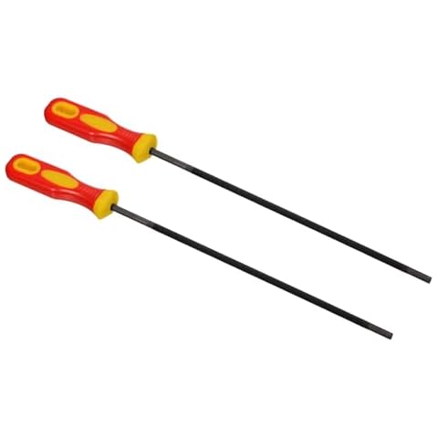 PATIKIL 4.8mm Chainsaw Files with Handle Cover