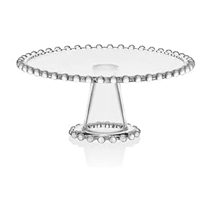 Fitz and Floyd Beaded Glass Footed ...