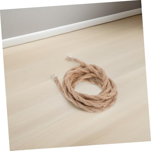 Cordon pour Lampe Isolant et Résistant en Corde Tressée Style Rétro