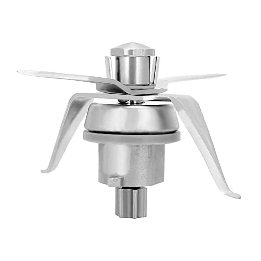 Anakel Home Cuchillas de Repuesto Compatibles con Robot de Cocina Thermomix TM21, Acero Inoxidable, Junta Incluida