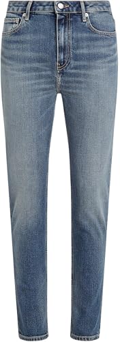 Tommy Hilfiger Damen Jeans Hose Cigarette Slim Fit, Blau (Pat), 34W/28L – Ansicht 4