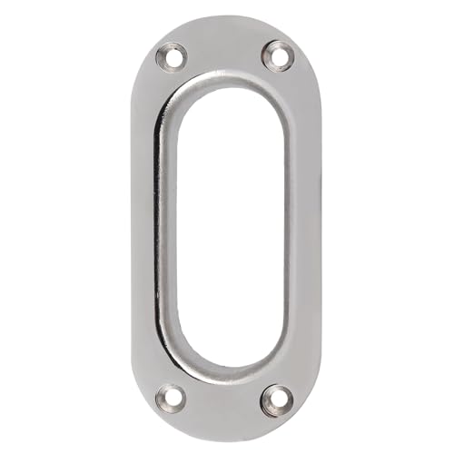 HUIOP Stainless Steel Hawse Cable, Easy Install & Detach, Portable, Mirrorlike Polished Cover, High Performance, Sturdy in Saltwater, Bulwarks & Decks Mountable, Modern Watercraft