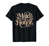 Maid Honor Champagne Toast Bachelorette Bridal Party Shower T-Shirt