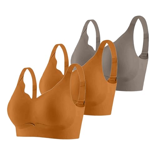 Soutien-Gorge de Sport sans Coutures - Pack de 3 Brassières Réglables Toutes Saisons