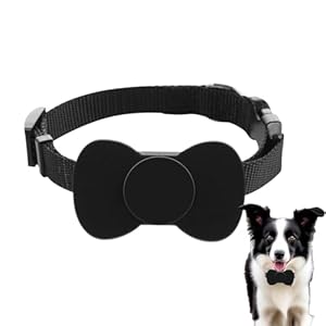 Generisch PNR920SIM7ON75M728 Katzen-Tracking-Halsband Schwarz