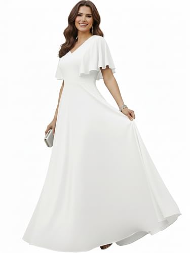 Image of KOH KOH Womens Long Elegant Bridesmaid Evening Cocktail Modest Maxi Dress