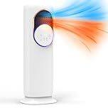 YOPOWER Evaporative Air Cooler, 3 in 1 Electric Floor Fan, Heater & Cooler Fan Combos, Mobile Air Conditioner Fan with 4L Water Tank for Home, Bedroom, Living Room