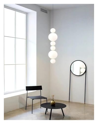 Lampes LED suspendues pour escaliers intérieurs et salon au design moderne