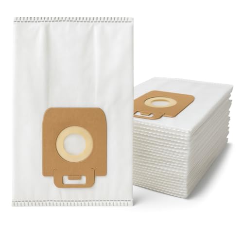 DEGG Bolsas de Aspiradora - Compatible con Nilfisk Select, Elite y Power Series - Accesorios para Aspiradora - Bolsas de Repuesto - 20 Unidades