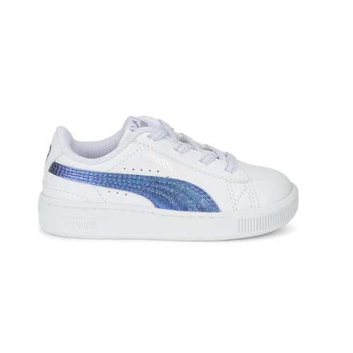 PUMA Toddler Girls Vikky V3 Bioluminescence Ac Lace Up Sneakers Shoes Casual - White - Size 10 M