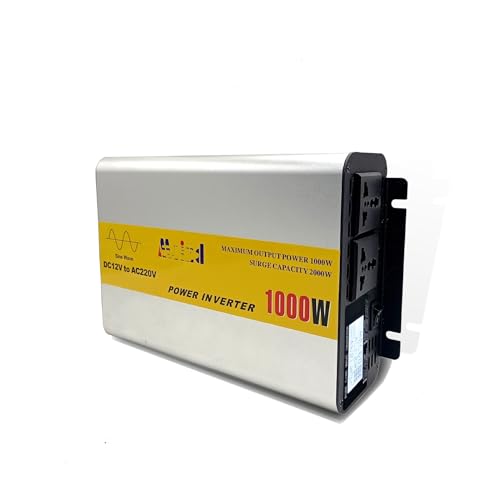 Onduleur onde sinusoïdale pure 1000W pour le camping-car et le voyage