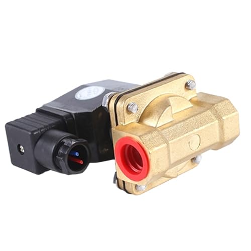 Vanne solénoïde DN15 normalement fermée laiton IP65 bobine 24V robuste - 3