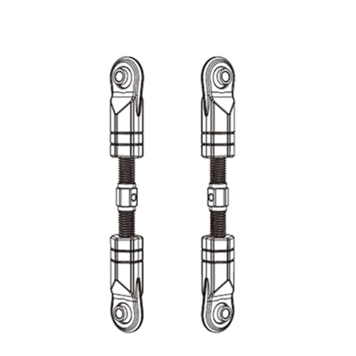 RC���f���p�[�c For MJX For Hyper Go 10208 V2 1/10 �����A�N�Z�T���[ �f�t�@�����V���� �V���b�N�A�u�\�[�o�[ �^�C�� �o���p�[ �M�A �X�C���O�A�[�������N RC�J�[ �X�y�A�p�[�c(10240B)