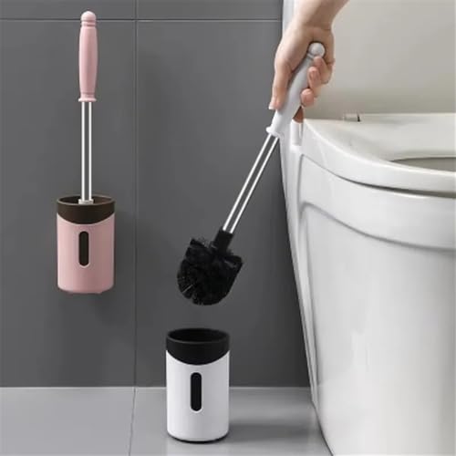Ensemble de brosse de toilette suspendu avec base robuste et durable