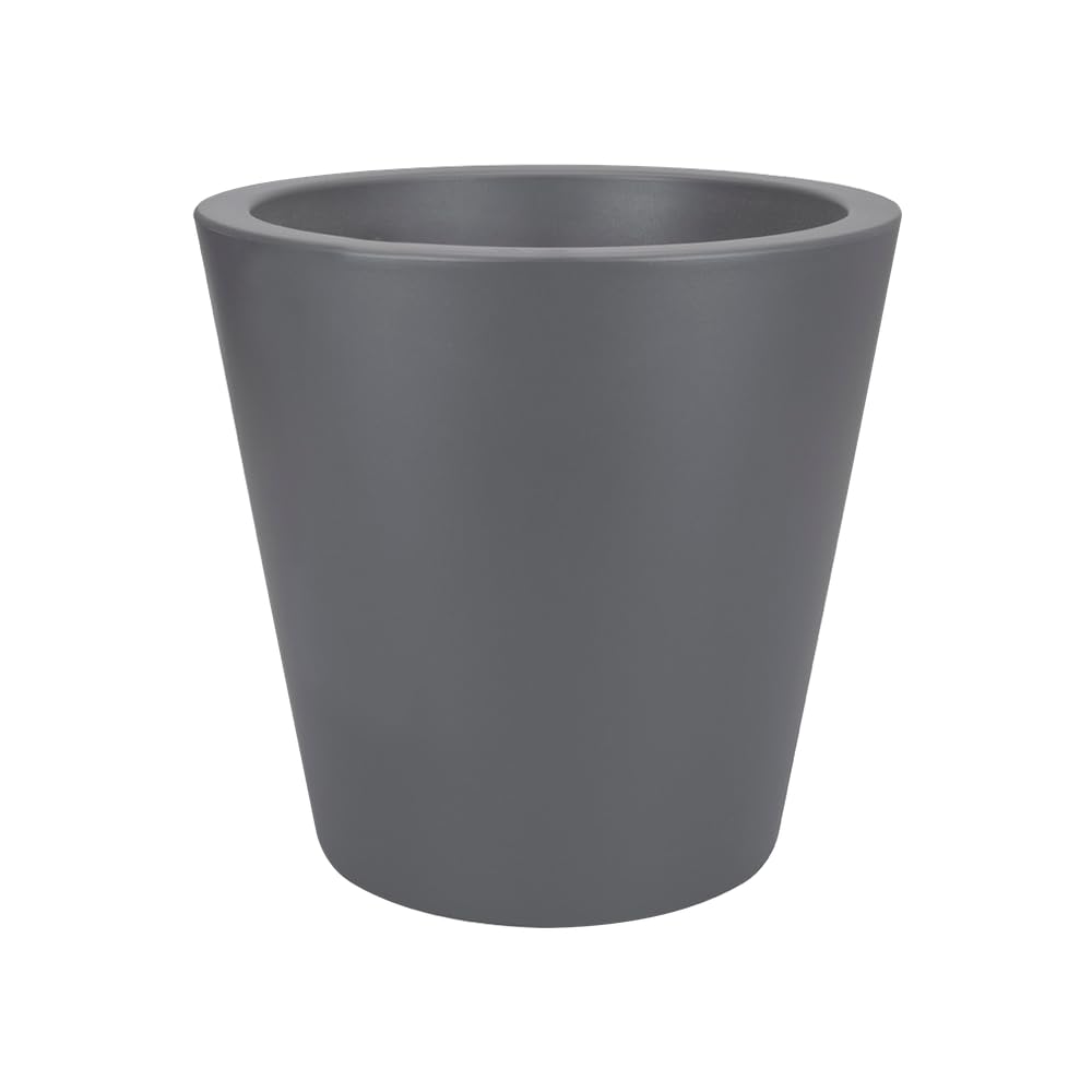 elho Pure Straight Round 50cm Blumentopf - Anthracite