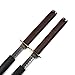 Ace Martial Arts Supply Leonardo Dual Ninja Swords with Back Carrying Scabbard