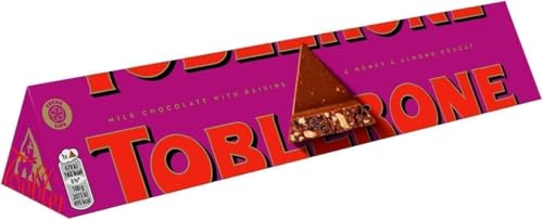Premium Chocolate Bar Variety Flavours & Fillings - For Best gift for Friends & Family (Toblerone Fruit Nut 360G)