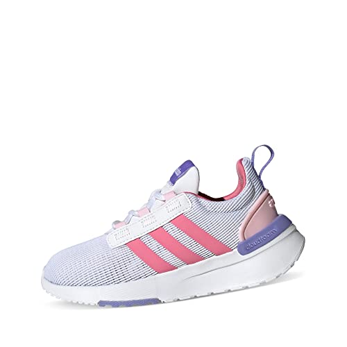Adidas Racer TR21 K Sneaker, FTWR White/Rose Tone/Clear pink, 39 1/3 EU