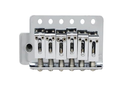 Pont trémolo simple à 6 cordes idéal pour jouer sur scène avec sa guitare électrique
