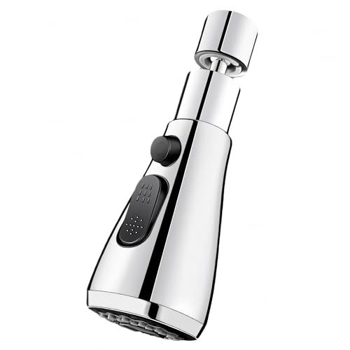 Image of MIORAH Kitchen Tap Extender - 360 Rotating Faucet Extension for Kitchen Sink | Water Saving & Easy Install