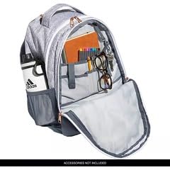 adidas Stratton III Backpack, Gray/Pink 014