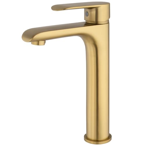 Valaz Turia Bidet-Armatur Gold Hoch