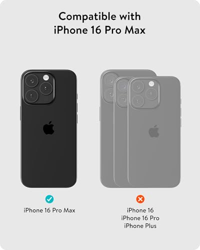 Coque iPhone 16 Pro Max antichoc transparente rigide fine Mous Clarity 3.0 - 7