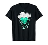 Color Match Light Teal Aqua Graphic Tee