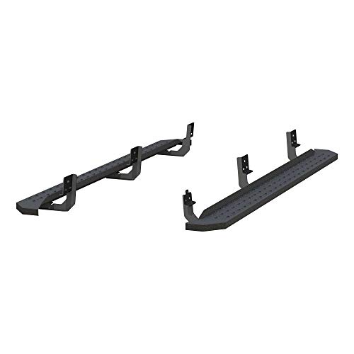 ARIES RidgeStep estribos de acero 6.5 x 91 pulgadas para camioneta miniatura 2