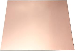 FEVERWORK 0.8mm*100mm*100mm Pure Copper Cu Metal Sheet Plate