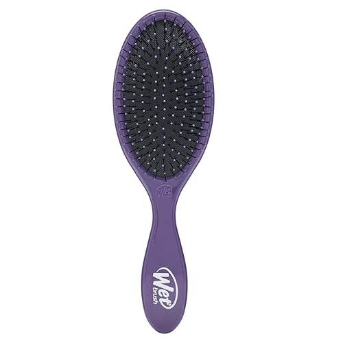 Wet Brush Original Detangler Hair Brush, Aqua - Detangling Brush for All Hair Types - Ultra-Soft IntelliFlex Bristles Glide Through Tangles with Ease - Pain-Free Comb for Men, Women, Boys and Girls