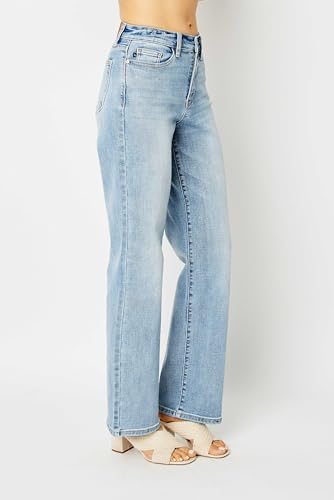 Judy Blue Women's High Waisted Straight Leg Jeans4