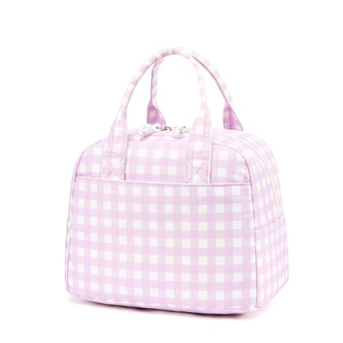 Image of LOVELYWIND Lunch Box for Women Cute Lunch Bags for Women Lunch Tote Bags Reusable Insulated Lunch Box Large Capacity Reusable Insulated Cooler for Work or Travel Gifts or Beach