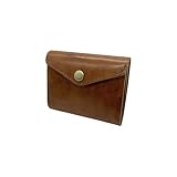 [STUDIUM]ストゥディウム 二つ折り財布 小さい お札が折れない オールインワン コンパクト 時短 見開きタテ持ちタイプ 日本製 本革 キップヌメ革 アンティーク調 bleed マイクロ ウォレット メンズ レディース (キャメル)